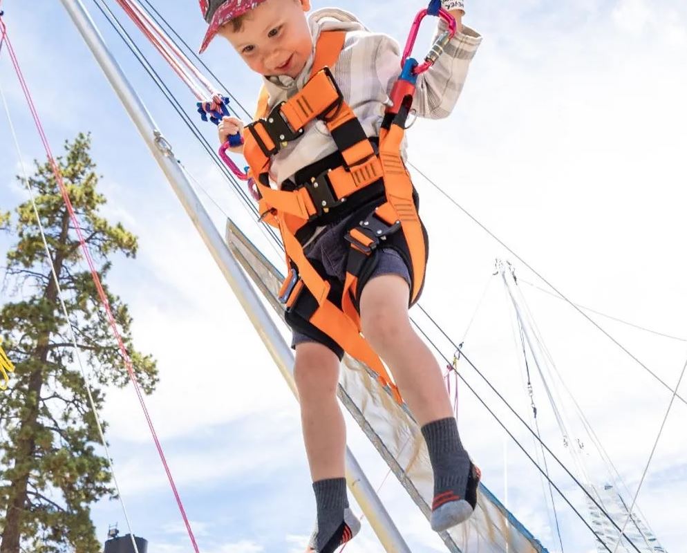 Rebounder KIDS Full Body Childs Harness Fusion Climb