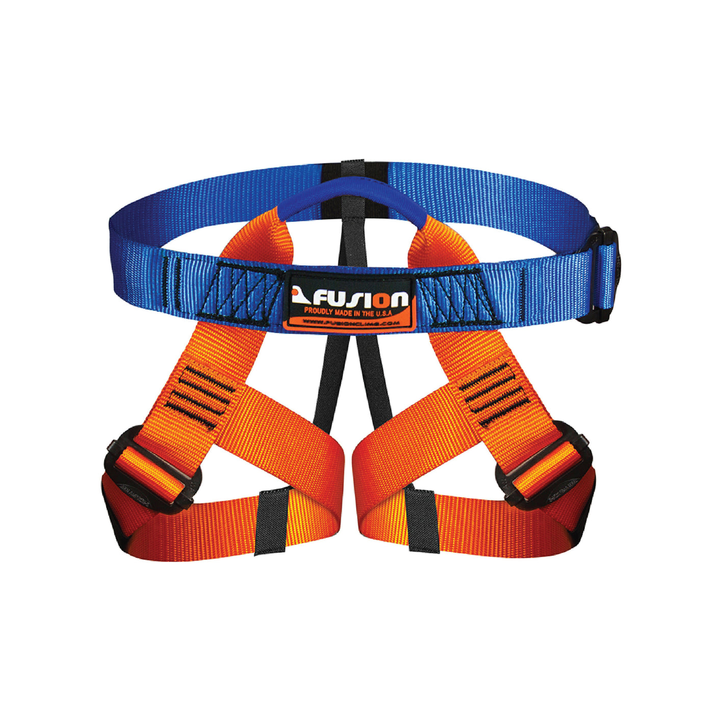 Centaur kids half body harness Blue/Orange